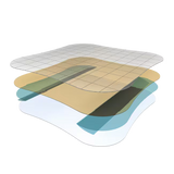 Comfeel Plus Transparent Dressing, Size 2in x 2 3/4in (5cm x 7cm)