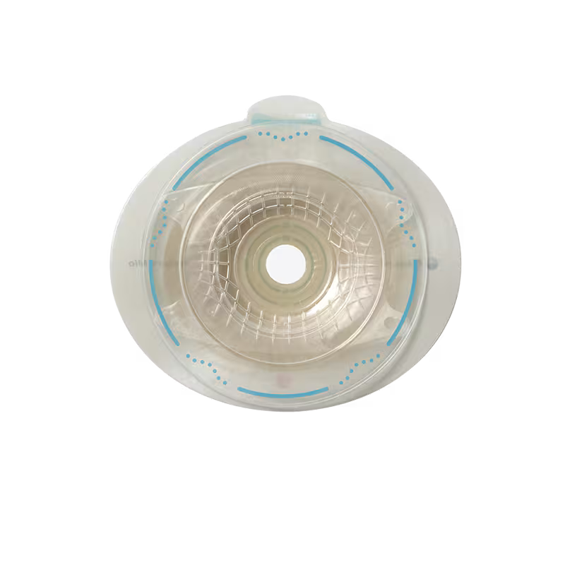 SenSura® Mio Convex Soft Flex Skin Barrier, Pre-Cut 25 mm, 50 mm Red Coupling