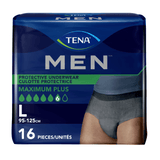 TENA MEN Maximum Plus Underwear, Heavy Absorbency