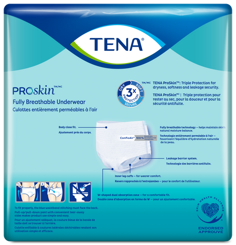 TENA ProSkin Extra Protective Underwear, Moderate Absorbency