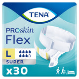 TENA ProSkin Flex Super Belted Incontinence Brief, Heavy Absorbency