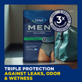 TENA MEN Maximum Plus Underwear, Heavy Absorbency