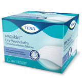 TENA Dry Washcloths, Dry Disposable Wipes