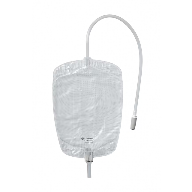 Conveen® Contour Leg Bag, Clamp Outlet, Straps, Non Sterile, 28oz (800ml) - 1 Each