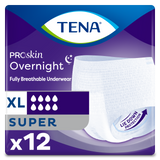 TENA ProSkin Overnight Super Protective Underwear, Heavy Absorbency
