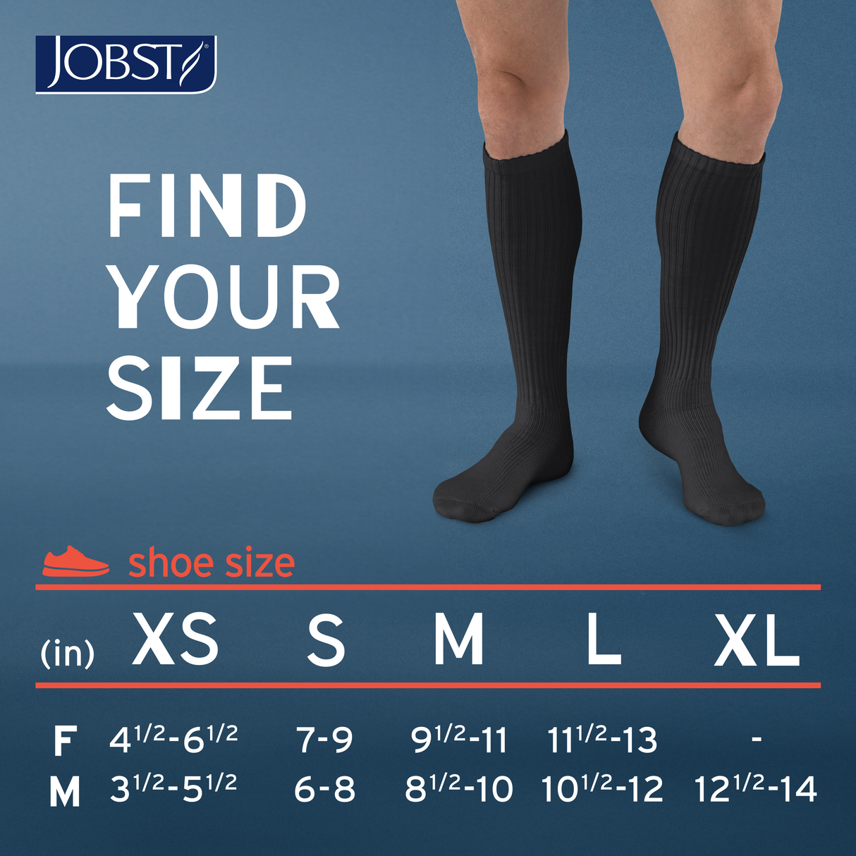 JOBST® SensiFoot Knee High - 8-15 mmHg