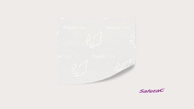 Mepitel ONE Wound Contact Layer Dressing 17cm X 25cm Sterile W/ Safetac Technology — 17×25cm / 17cm