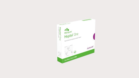 Mepitel ONE Wound Contact Layer Dressing 17cm X 25cm Sterile W/ Safetac Technology — 17×25cm / 17cm