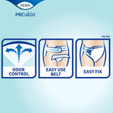 TENA ProSkin Flex Maxi Belted Incontinence Brief, Heavy Absorbency