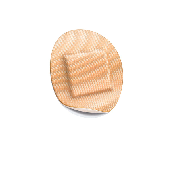 Leukoplast Elastic Fabric Adhesive Bandages, Oval Spot, 1.25 in., Box of 100