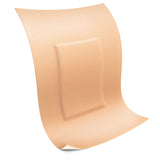 Leukoplast Elastic Fabric Adhesive Bandages, Patch 1.5 x 2 in., Box of 100