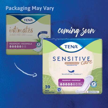 TENA Sensitive Care Maximum Extra Coverage Long Pads