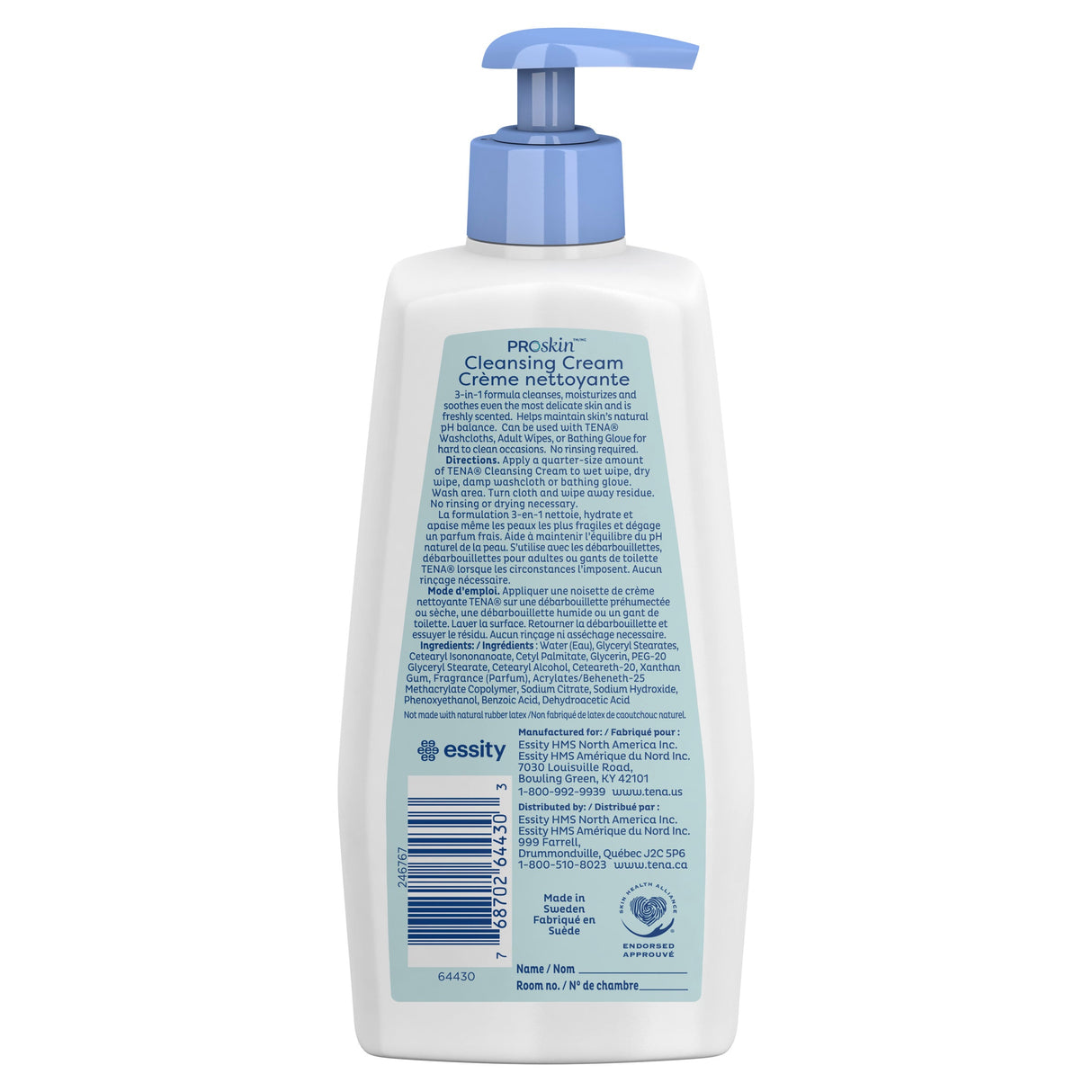 TENA ProSkin Cleansing Cream Freshly Scented