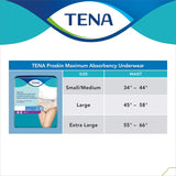 TENA ProSkin Protective Incontinence Underwear for Women