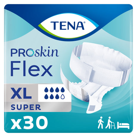 TENA ProSkin Flex Super Belted Incontinence Brief, Heavy Absorbency