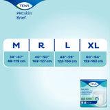 TENA ProSkin Super Incontinence Brief, Heavy Absorbency