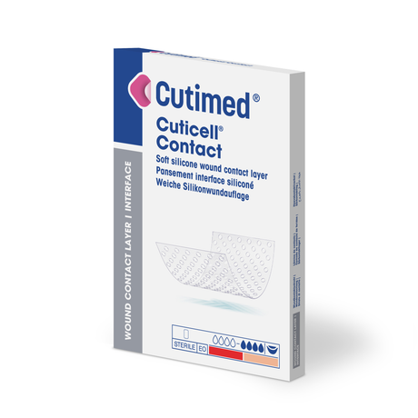 Cuticell Contact Silicone Wound Contact Layer, 4 in x 7 in., Box of 5