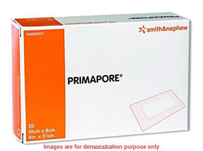 Primapore Low-Adherent Post-Op Island Dressing, Size 10Cm X 8Cm - 15×8cm / 15cm