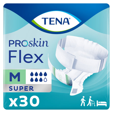 TENA ProSkin Flex Super Belted Incontinence Brief, Heavy Absorbency