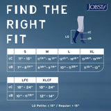 JOBST® Relief Knee High, Open Toe - 20-30 mmHg
