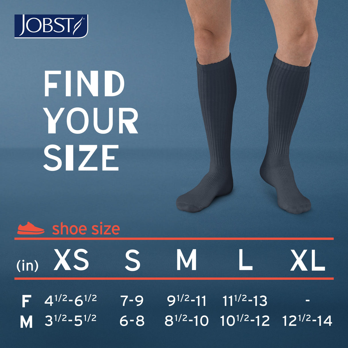JOBST® SensiFoot Knee High - 8-15 mmHg