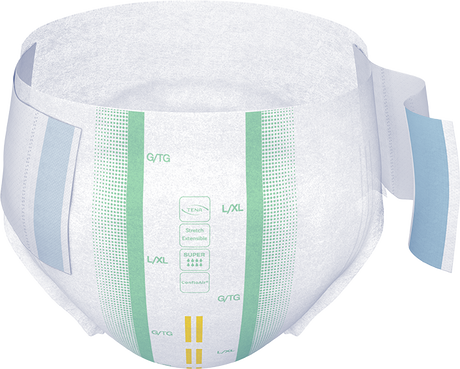 TENA ProSkin Stretch Super Incontinence Brief, Heavy Absorbency