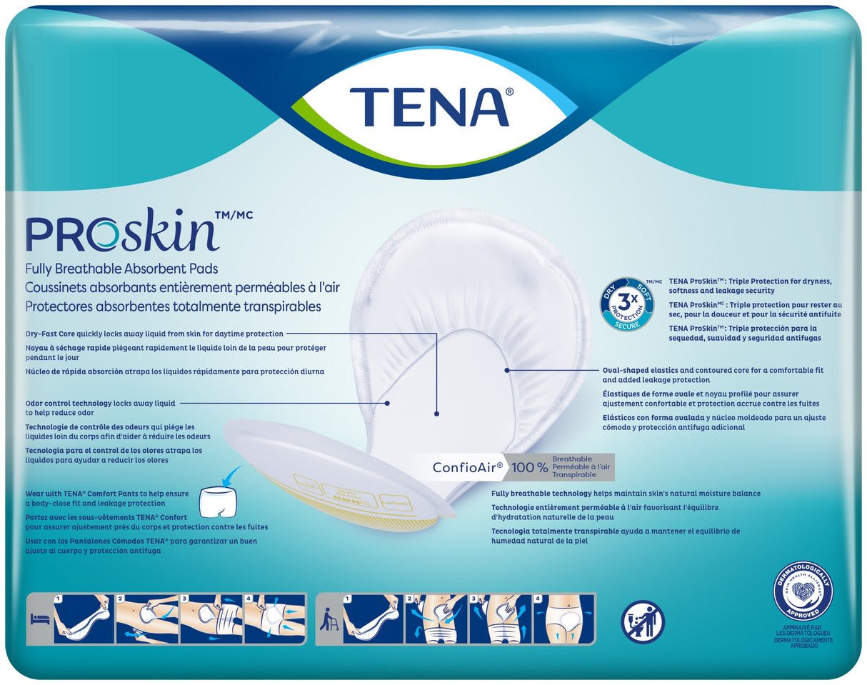 TENA ProSkin Day Plus Absorbent Pads, Heavy Absorbency