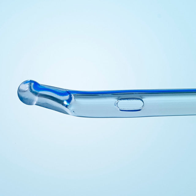 816 Self-Cath® Male Coudé Olive Catheter with Guide Stripe Catheter, 16 FR - Box of 30 - 8Fr