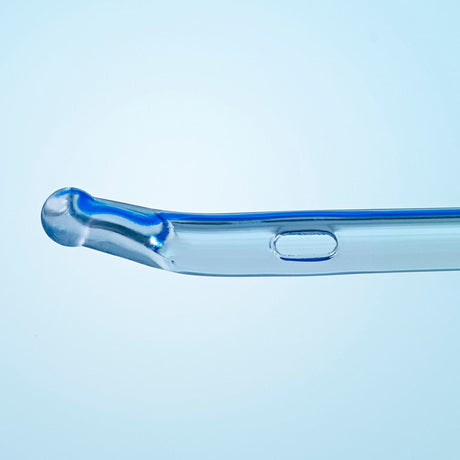 816 Self-Cath® Male Coudé Olive Catheter with Guide Stripe Catheter, 16 FR - Box of 30 - 10Fr