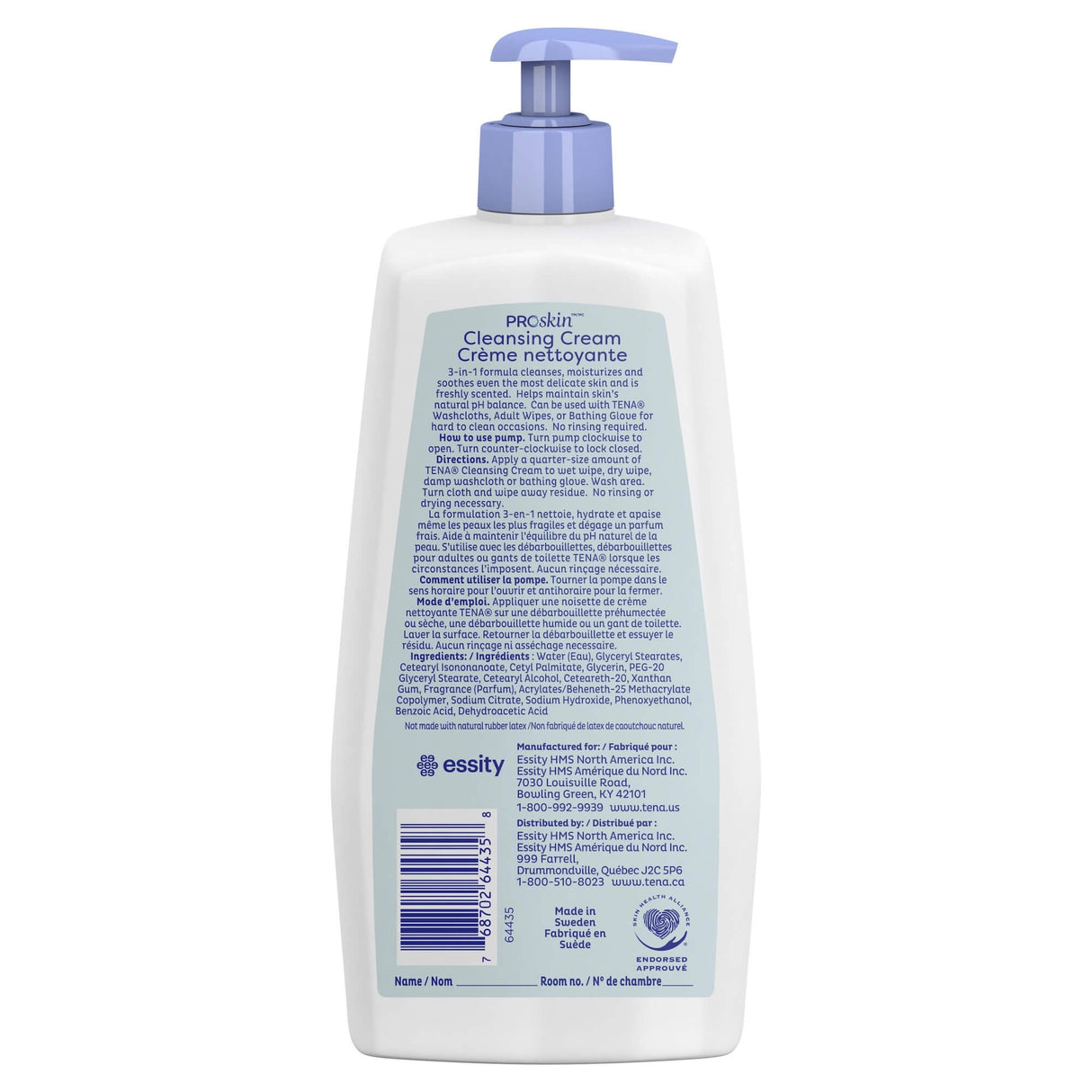 TENA® ProSkin™ Cleansing Cream Rinse-Free Body Wash