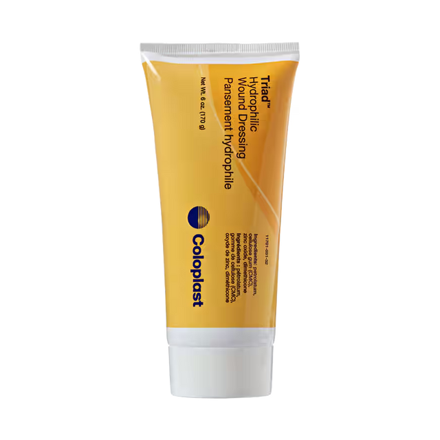 (CS12) EA/1 TRIAD HYDROPHILIC WOUND DRESSING PASTE, STERILE, SIZE 6 OZ (170G) TUBE