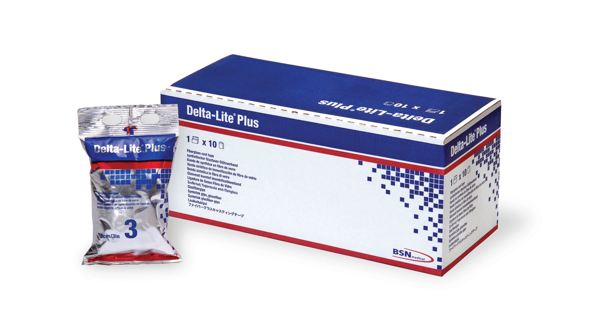 Delta-Lite Plus Fiberglass Cast Tape, White, 1 in. x 4 yd.