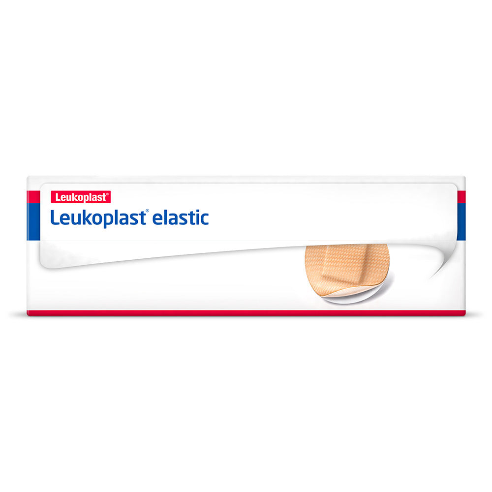 Leukoplast Elastic Fabric Adhesive Bandages, Round Spot, .875 in. Round, Box of 100
