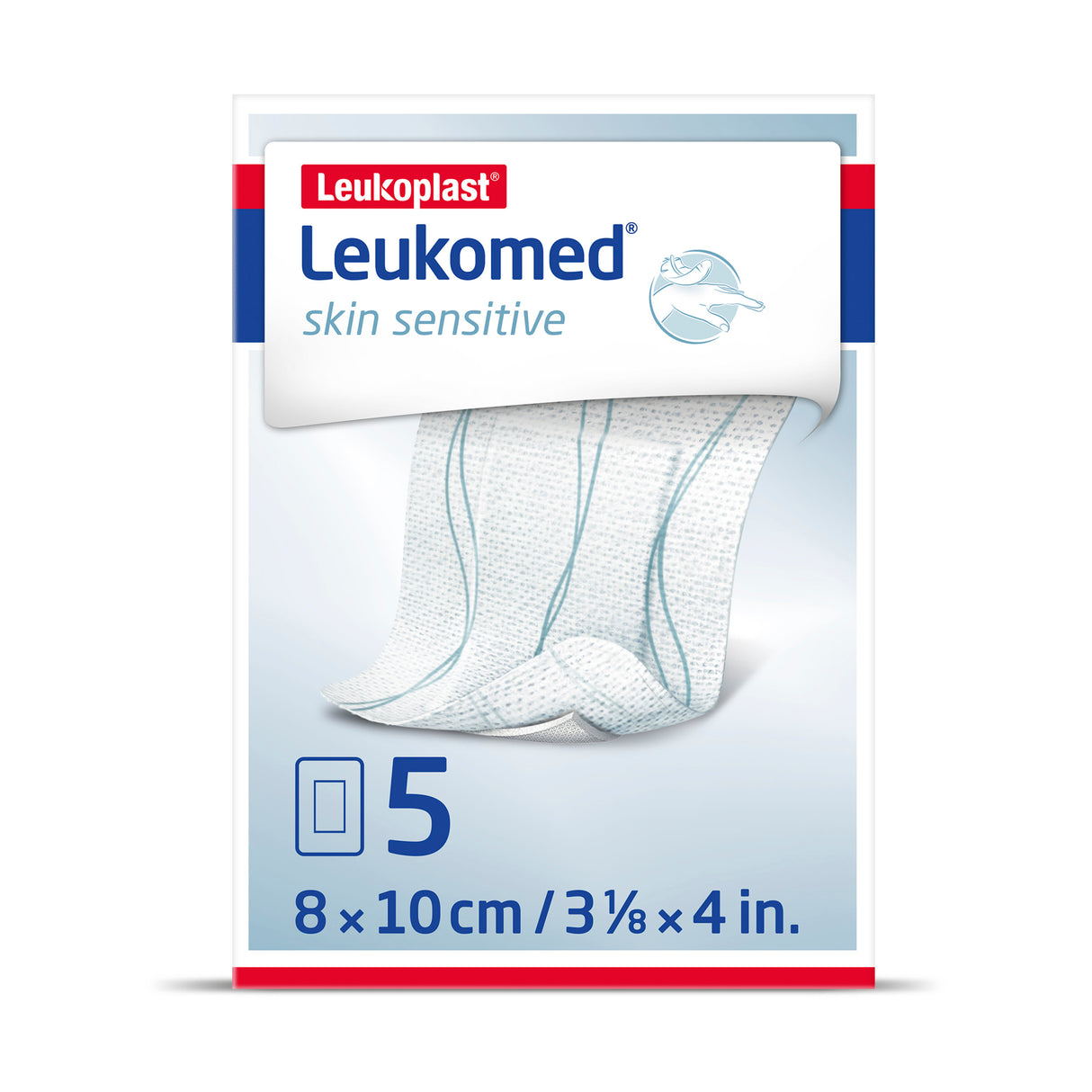 Leukomed Skin Sensitive, 3 x 6 in., Box of 5