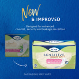 TENA Sensitive Care Extra Coverage Very Light Bladder Leakage Liner
