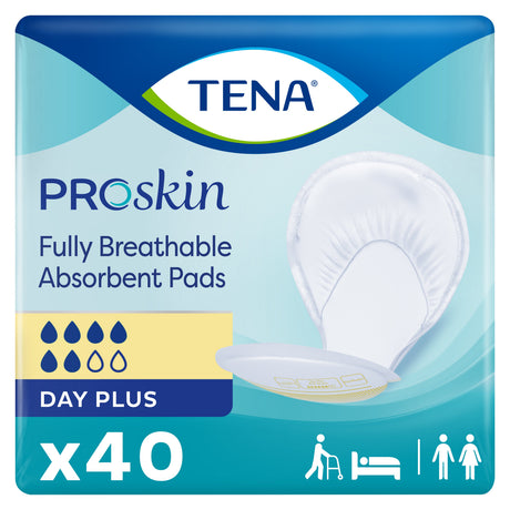 TENA ProSkin Day Plus Absorbent Pads, Heavy Absorbency