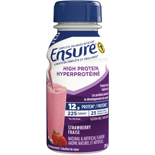 ensure high protein 12 g Strawberry