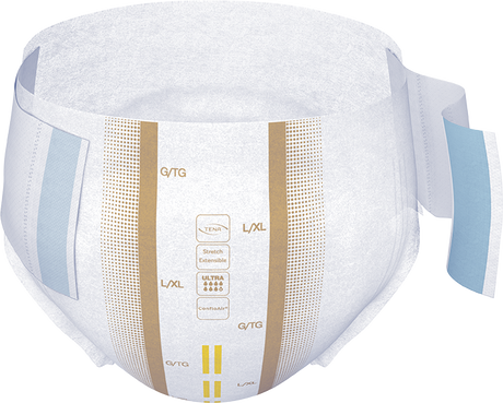 TENA ProSkin Stretch Ultra Incontinence Brief, Heavy Absorbency