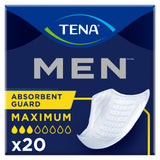 TENA Men Maximum Guard Pad for Men, Maximum Absorbency