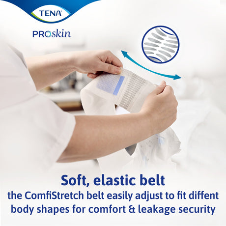 TENA ProSkin Flex Super Belted Incontinence Brief, Heavy Absorbency