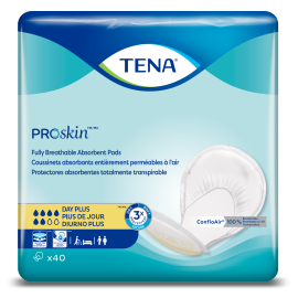 TENA ProSkin™ Day Plus Absorbent Pads, Heavy Absorbency, Unisex, 80 count