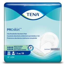 TENA ProSkin™ Night Super Absorbent Pads, Heavy Absorbency, Unisex, 48 count