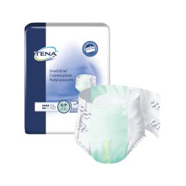TENA® Small Incontinence Brief, Moderate Absorbency, Unisex, Small, 96 count