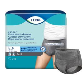 TENA ProSkin™ Protective Incontinence Underwear for Men, Moderate Absorbency, Large, 72 Count