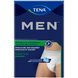 TENA® MEN™ Protective Incontinence Underwear Super Plus Absorbency, Heavy Absorbency, S/M, 64 count