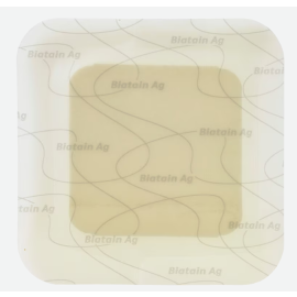 Biatain® Ag Adhesive Foam Dressing  7.5 x 7.5 cm COL 9631 5 Pieces/package