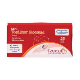 Tranquility TopLiner Mini Booster Pads One Size 200 Pieces