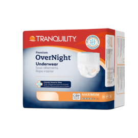 Tranquility Premium OverNight Disposable Underwear S 80 Pieces
