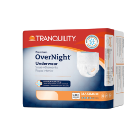 Tranquility Premium OverNight Disposable Underwear M 72 Pieces